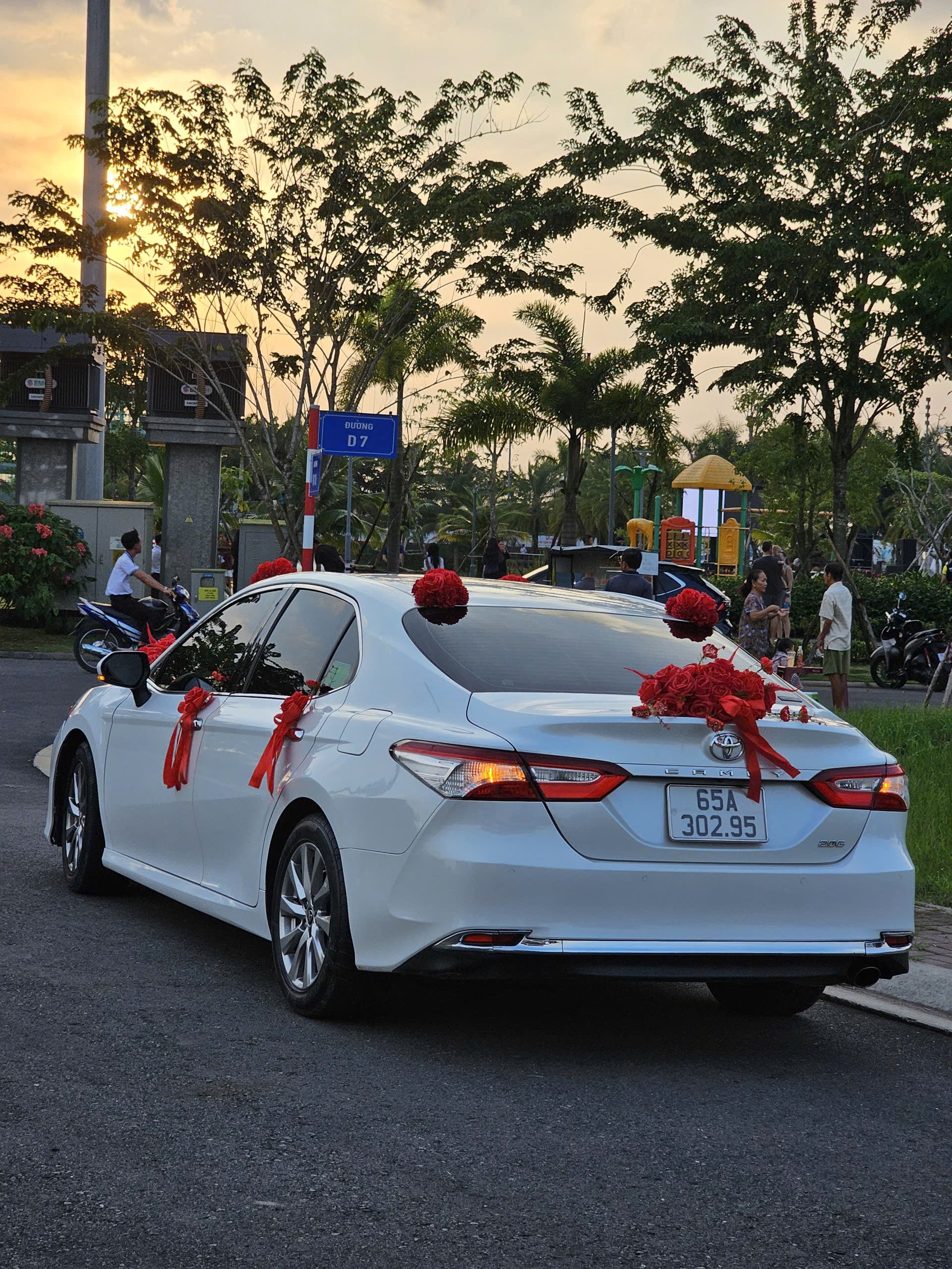 5 Cách Trang Trí Xe Hoa Cưới Độc Đáo & Ấn Tượng Nhất 2026 6 Lựa chọn hoa trang trí xe hoa cưới