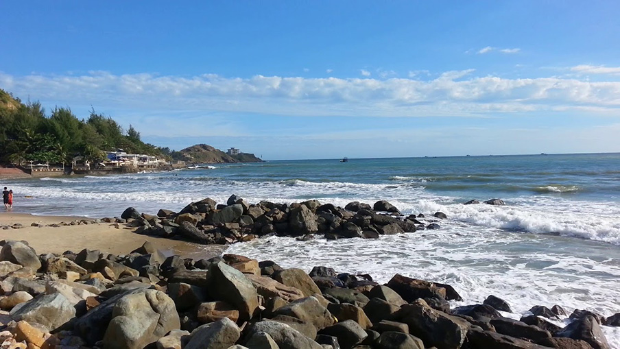 Bãi Dứa Vũng Tàu - Dáng vẻ e ấp, thẹn thùng của vùng biển hoang sơ