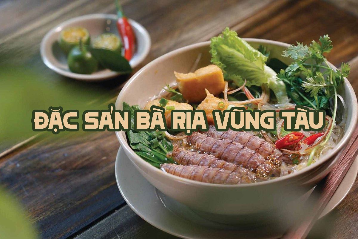Đĩa Bánh Khọt Vũng Tàu với tôm, hành lá, rau sống và nước chấm